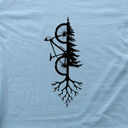 Mountain Bike and Tree T-shirt