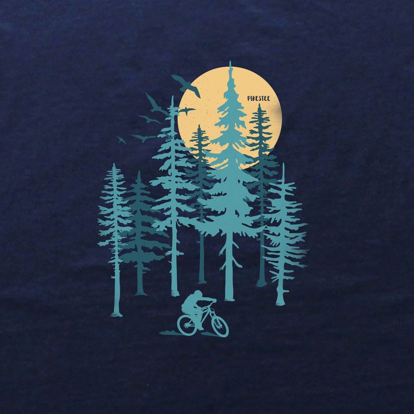 Mountain Bike Forest T-shirt