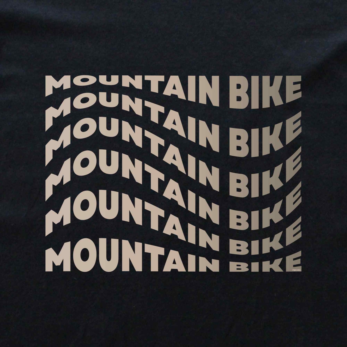 Mountain Bike Waves T-shirt