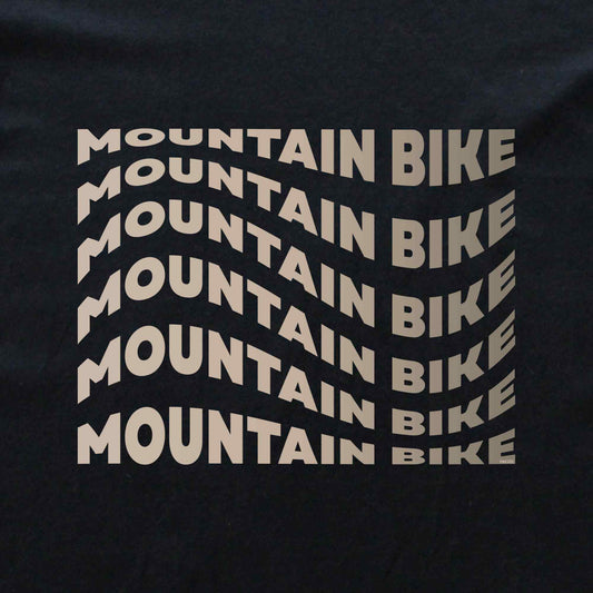 Mountain Bike Waves T-shirt