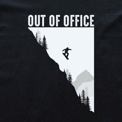 Out Of Office Snow Jump T-shirt