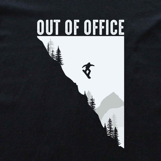 Out Of Office Snow Jump T-shirt