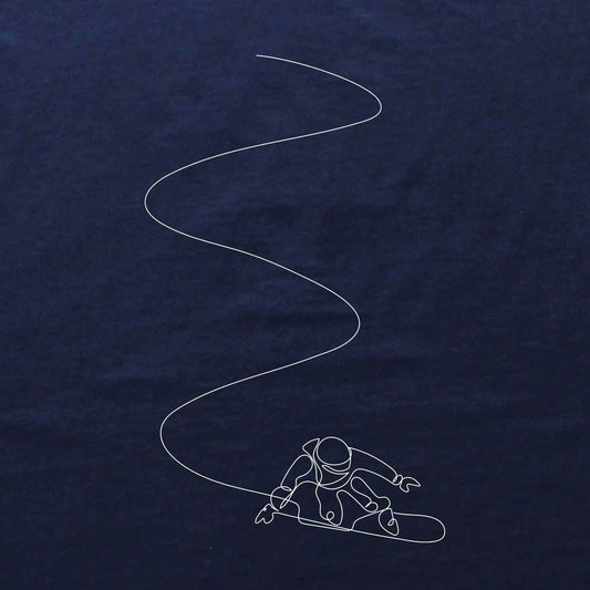 Snowboarder Slalom Art T-shirt
