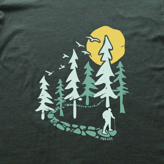Hiker Forest Path T-shirt