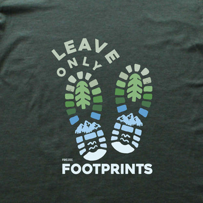 Leave Only FootPrints T-shirt