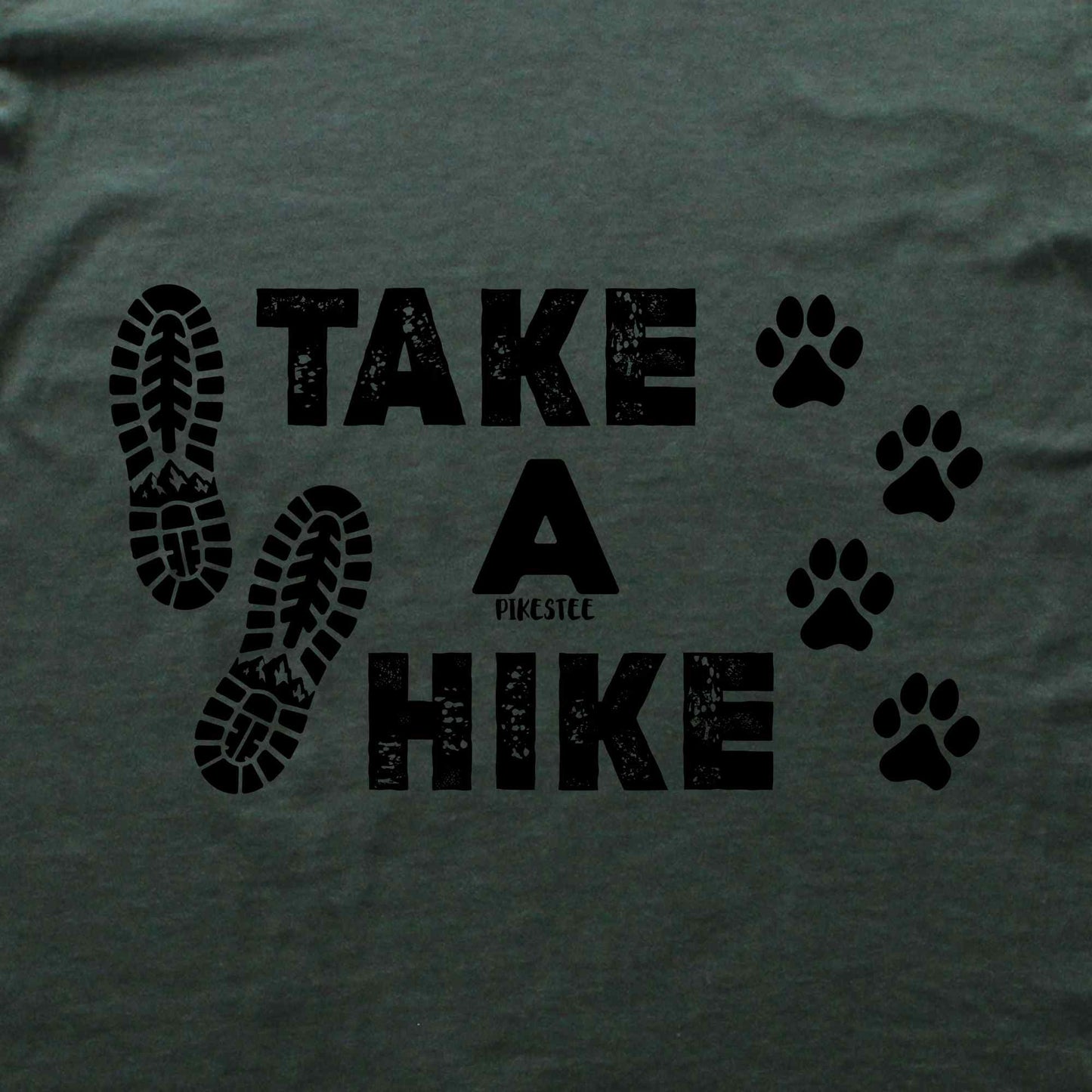 Take a Hike FootPrints T-shirt
