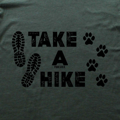 Take a Hike FootPrints T-shirt