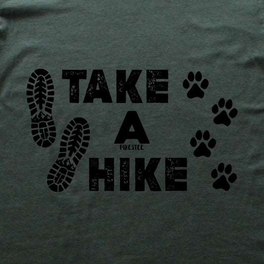Take a Hike FootPrints T-shirt