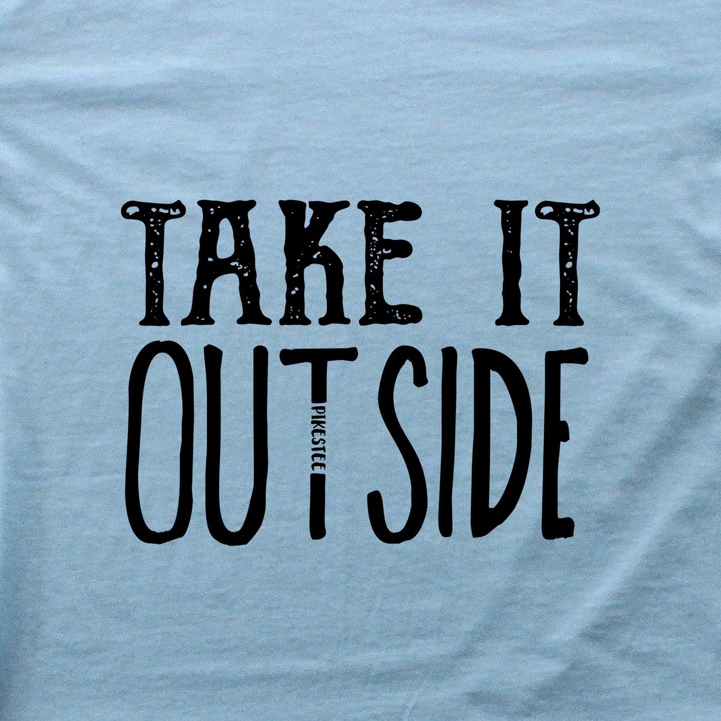 Take It Outside Typo T-shirt