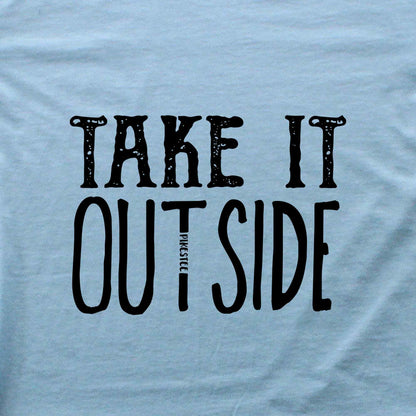 Take It Outside Typo T-shirt