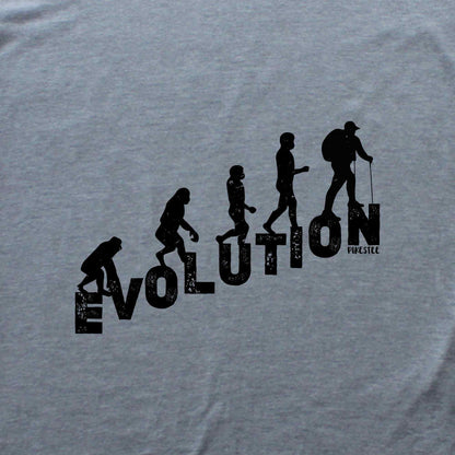 Hiking Evolution Typo T-shirt