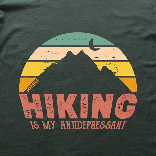 Hiking Is My Antidepressant T-shirt