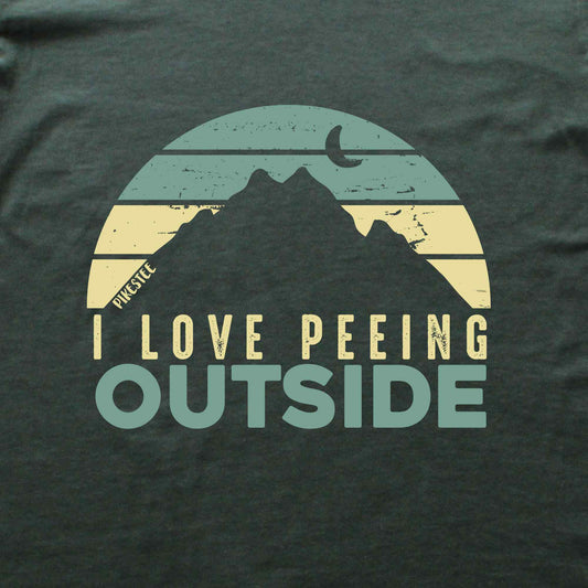 I Love Peeing Outside T-shirt