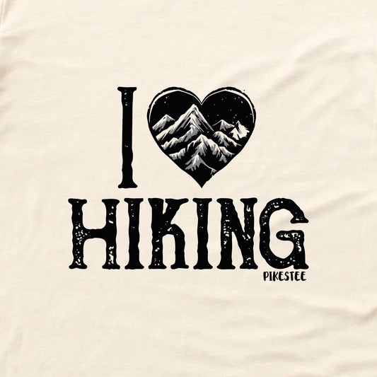 I Love Hiking T-shirt
