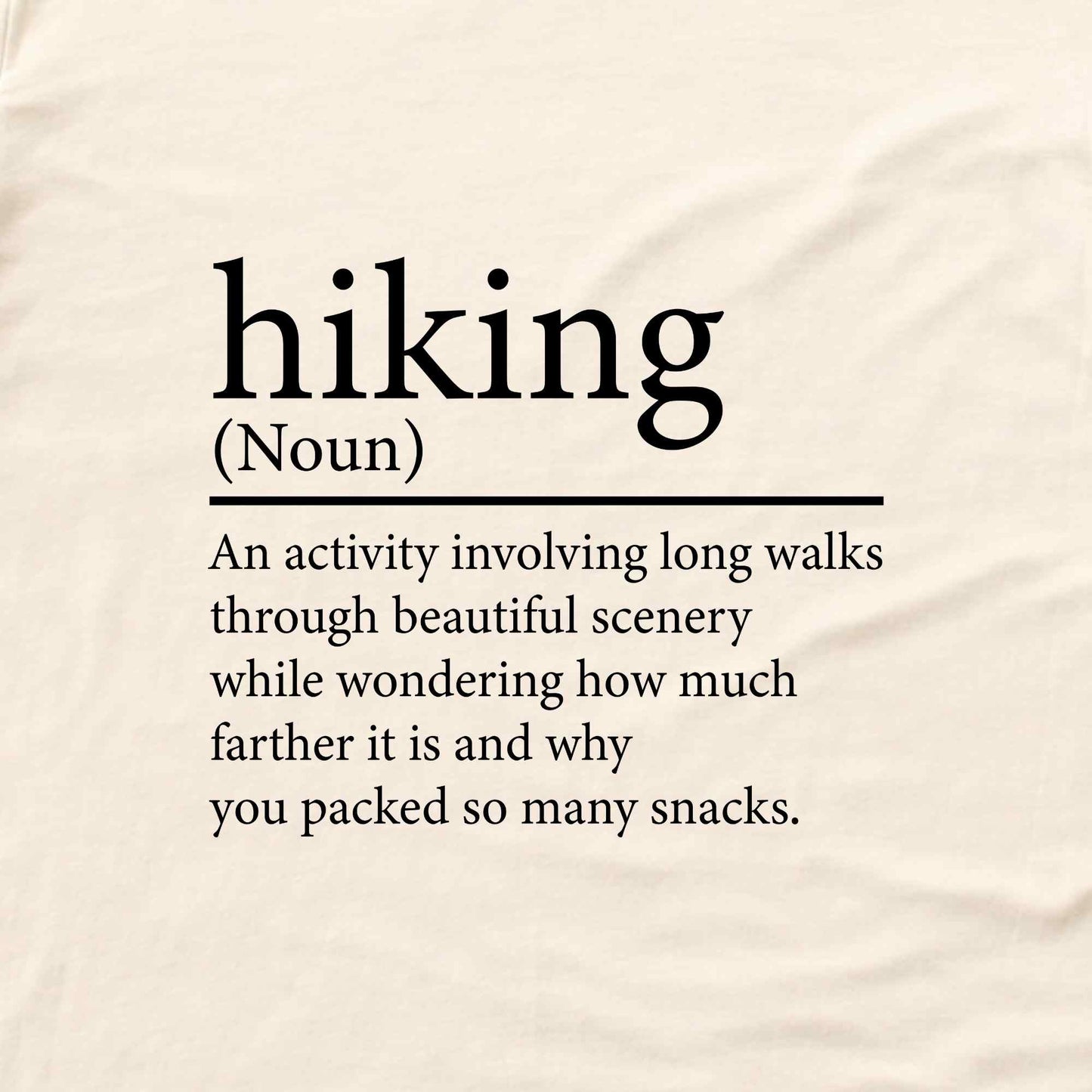 Hiking Definition T-shirt