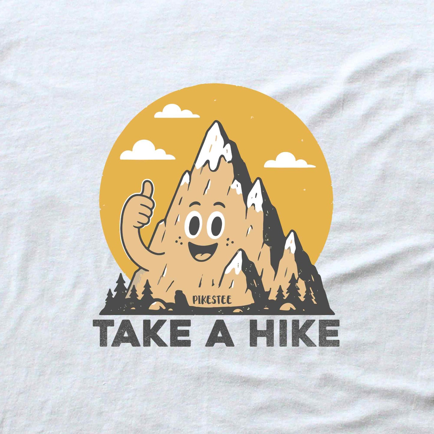 Take a Hike Mascot Mountain T-shirt