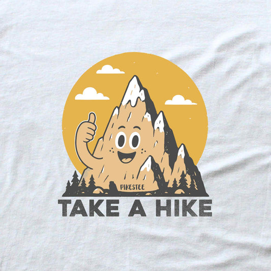 Take a Hike Mascot Mountain T-shirt