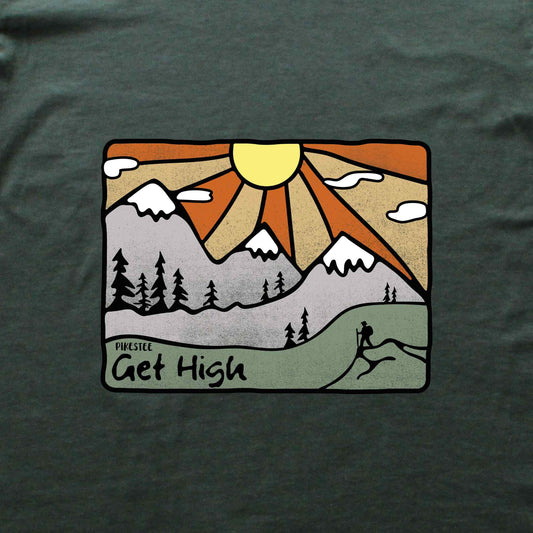 Get High Badge T-shirt
