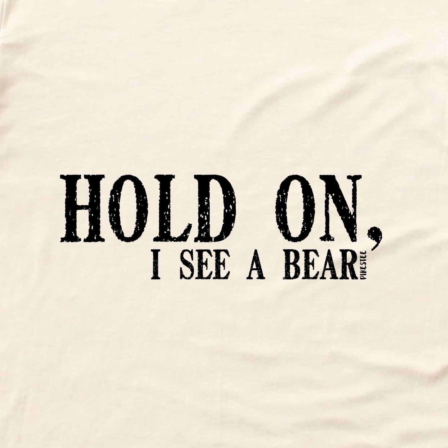 Hold on, I see A Bear T-shirt