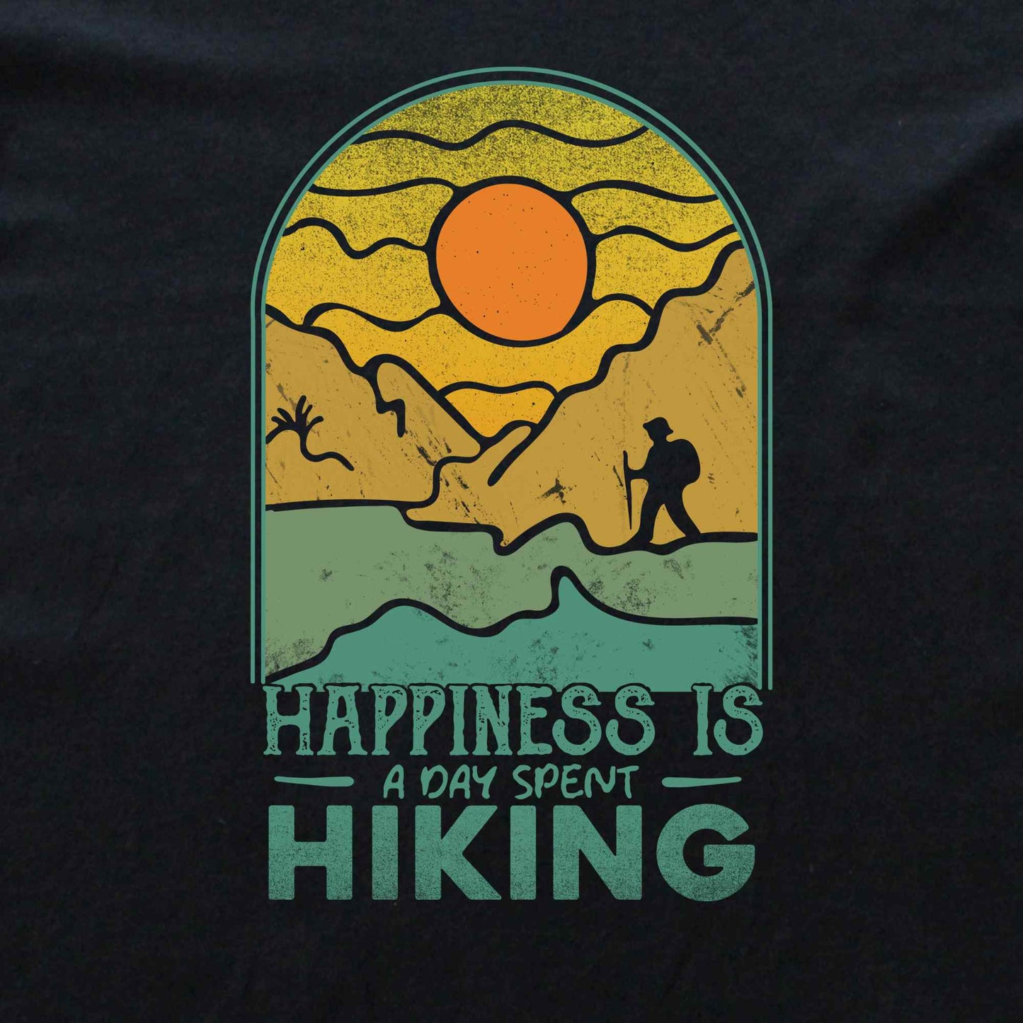 Happiness Is Hiking T-shirt
