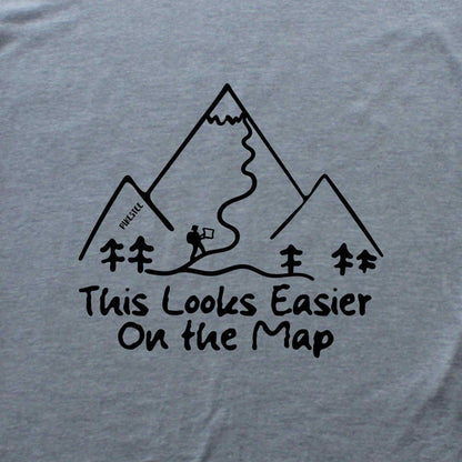 This Looks Easier On The Map T-shirt
