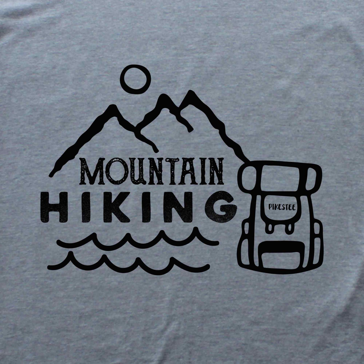 Mountain Hiking Backpack T-shirt