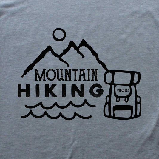 Mountain Hiking Backpack T-shirt