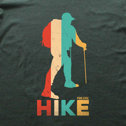 Hike Silhouette Colors T-shirt