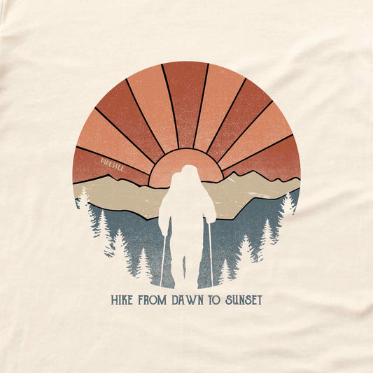 Hike From Dawn To Sunset T-shirt
