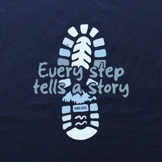 Every Step Tells a Story T-shirt