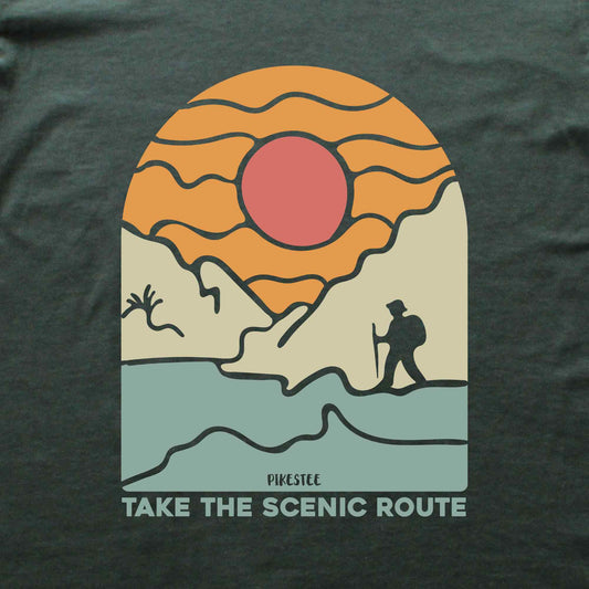 Take The Scenic Route Sun T-shirt