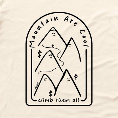 Mountains Are Cool T-shirt