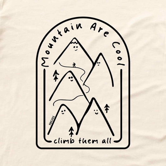 Mountains Are Cool T-shirt