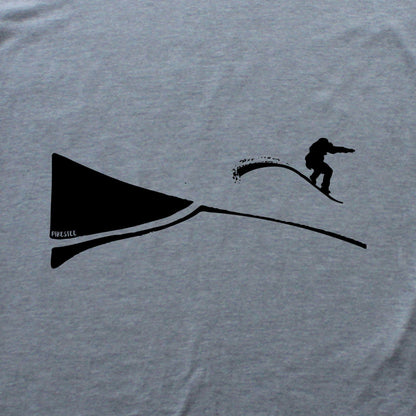 Ridge Jump Snowboard T-shirt
