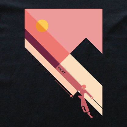 Abstract Ski Mountain  T-shirt