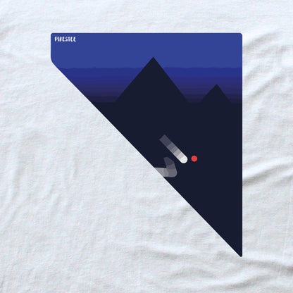 Geometric Ski Path T-shirt