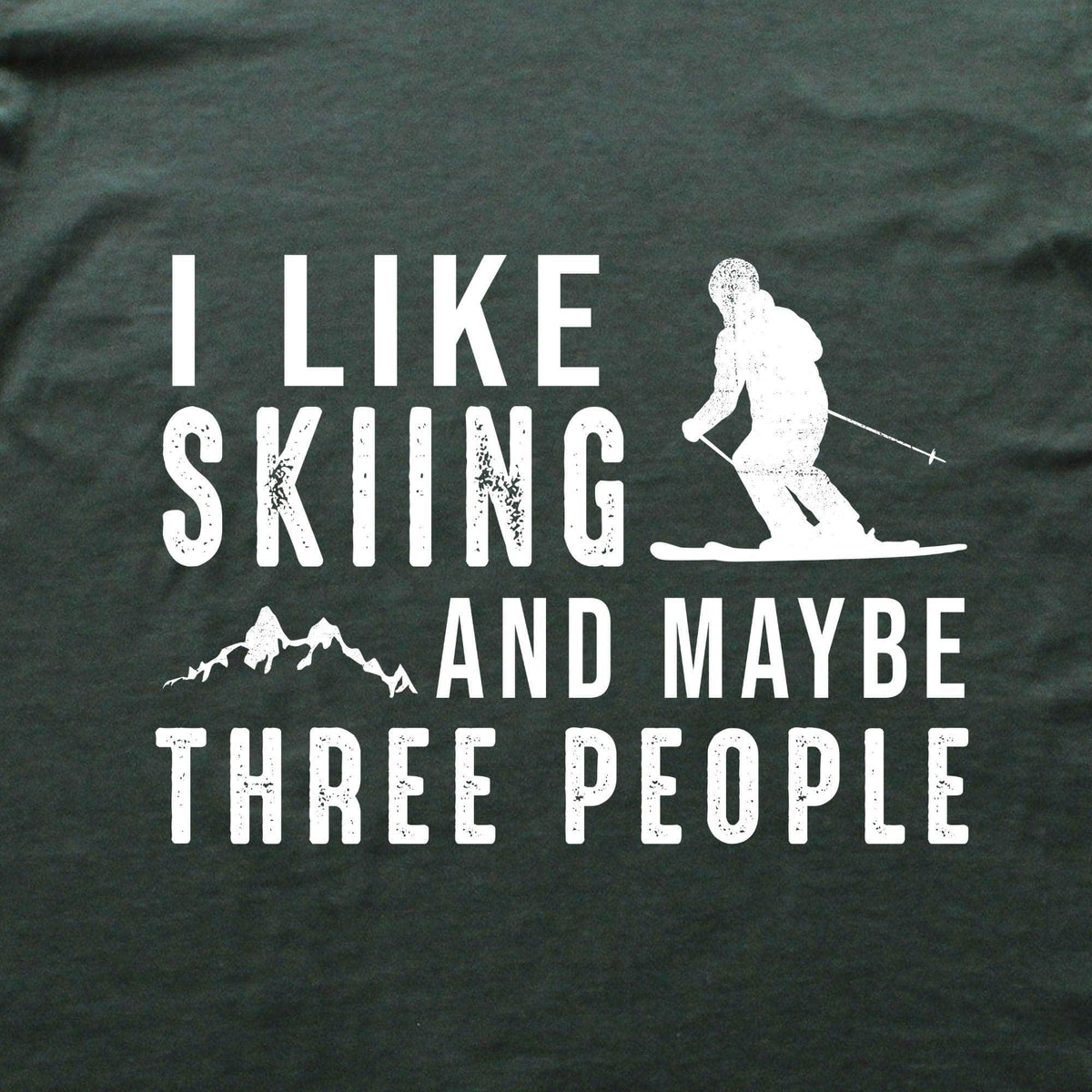 I Like Skiing T-shirt