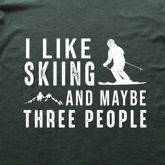 I Like Skiing T-shirt
