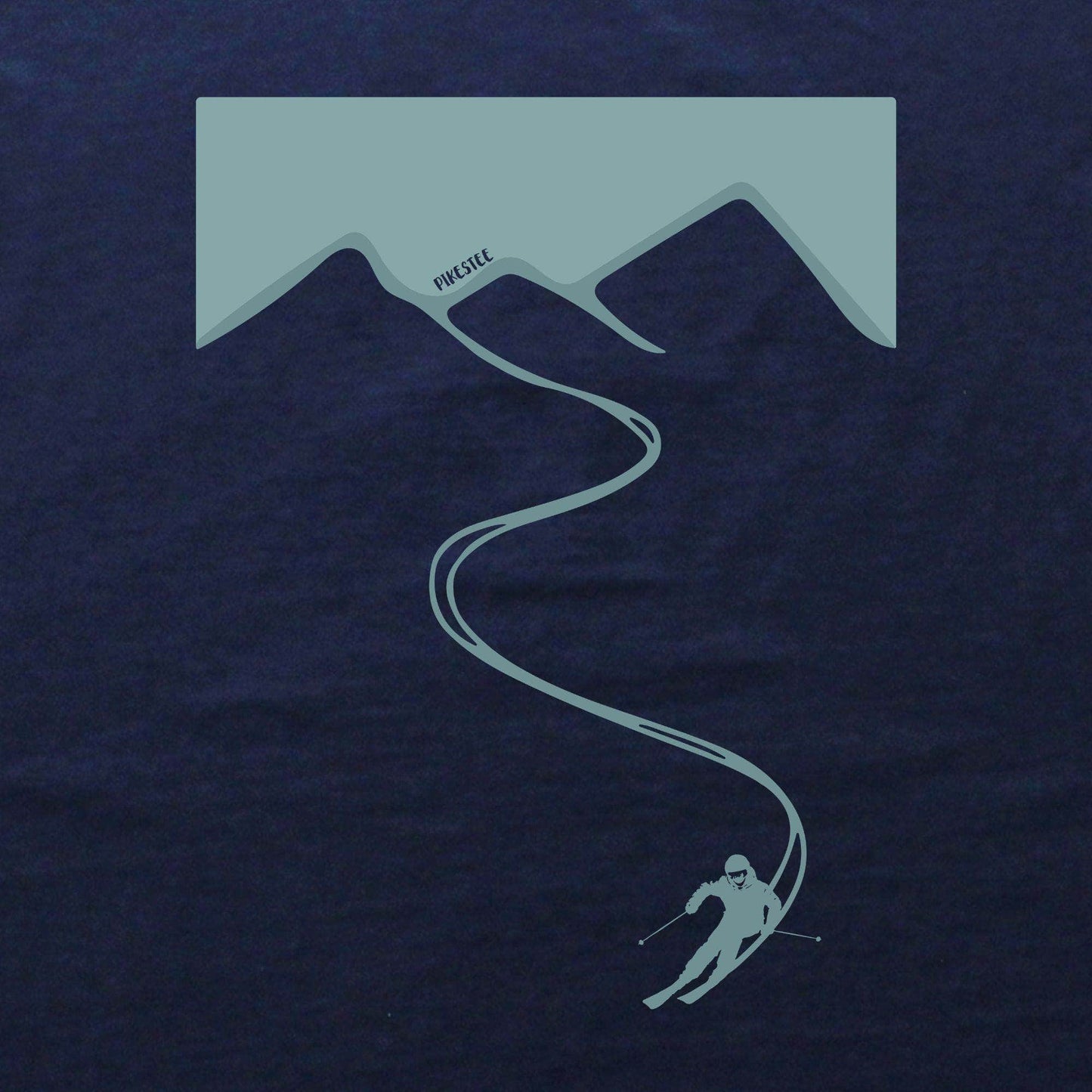 Ski Path Mountain T-shirt