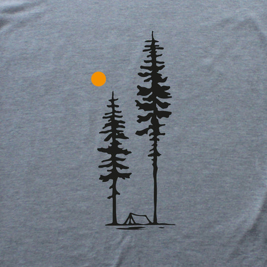 "Best Camp Spot" graphic T-shirt