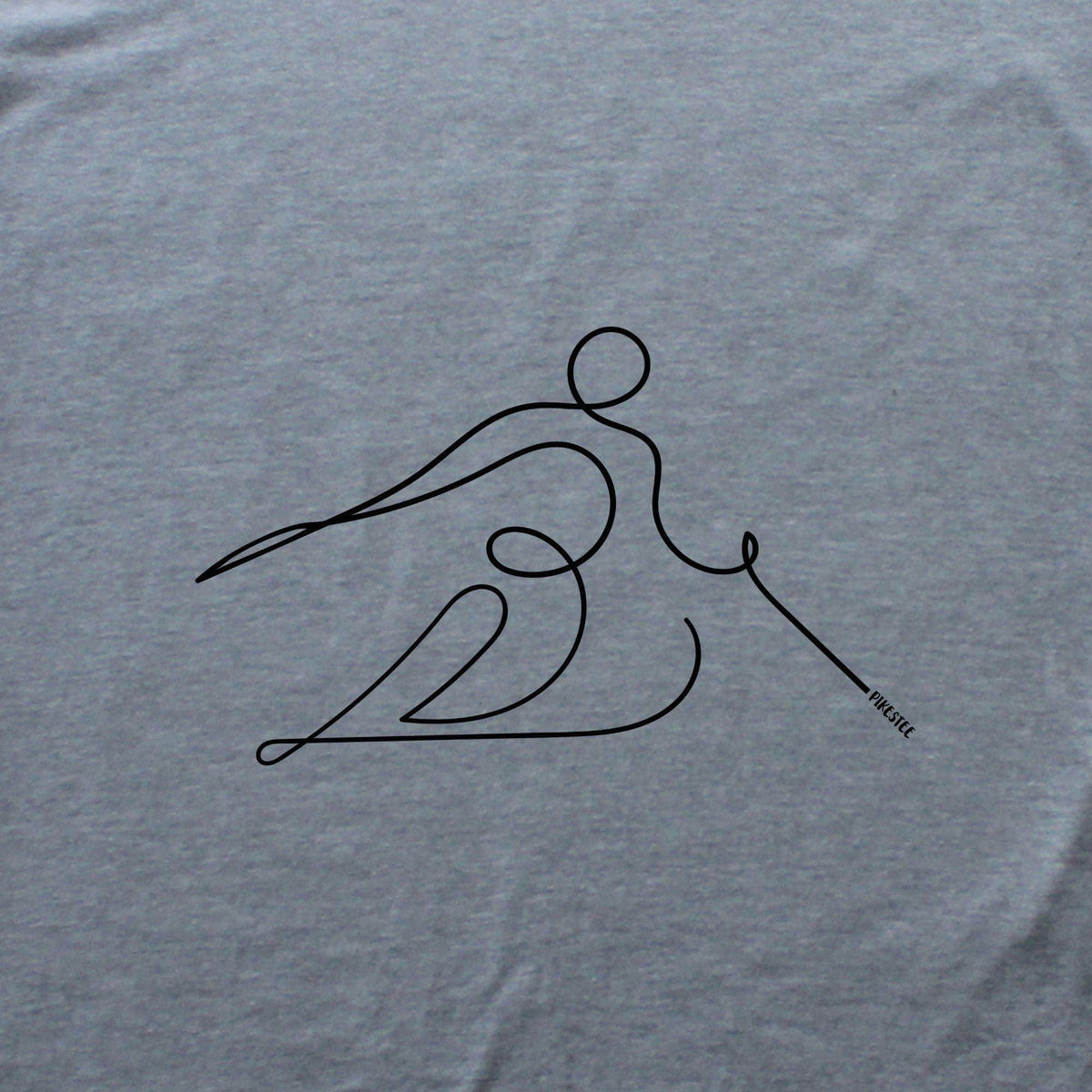 Single Line Skier T-shirt