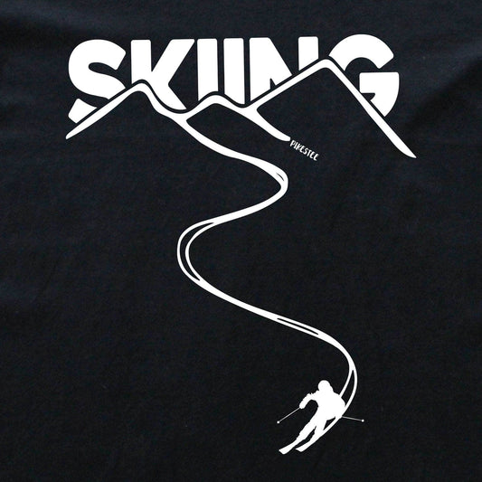 Skiing Path T-shirt