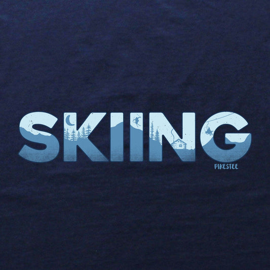 Skiing T-shirt