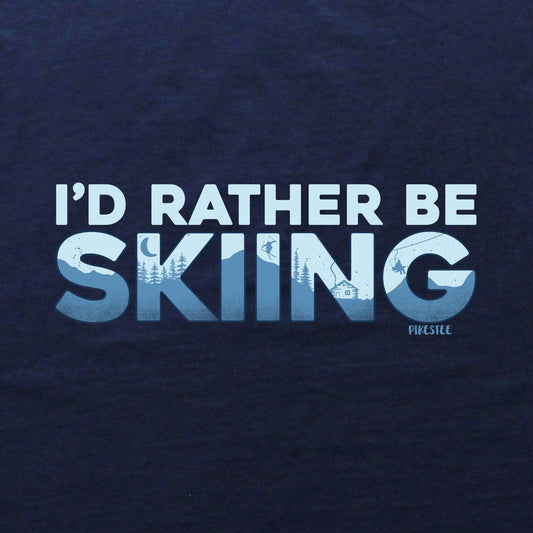 I'd Rather Be Skiing T-shirt