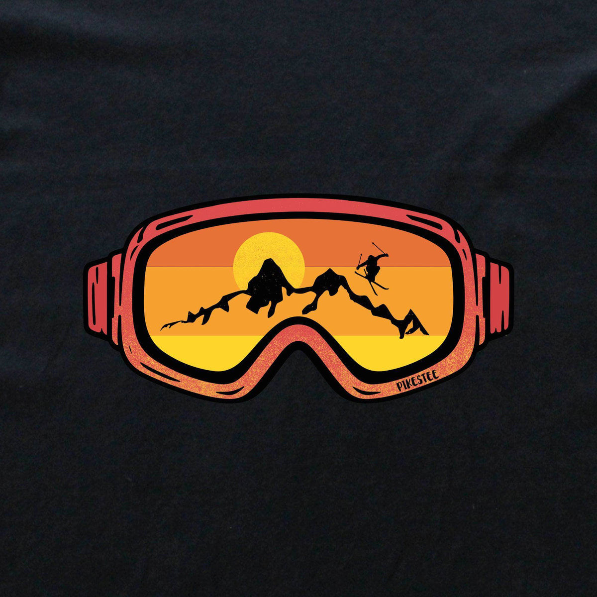 Ski Mask Landscape T-shirt