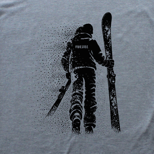 Walking Skier Flow T-shirt