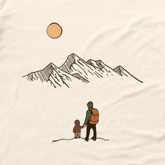 Son and Dad Hike T-shirt