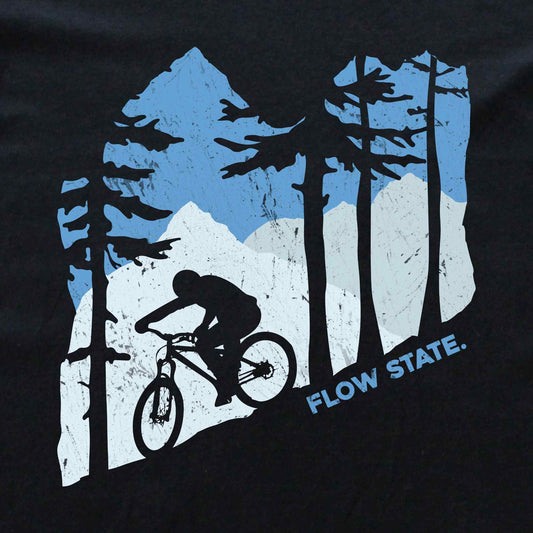 Flow State, Mountain Biking T-shirt