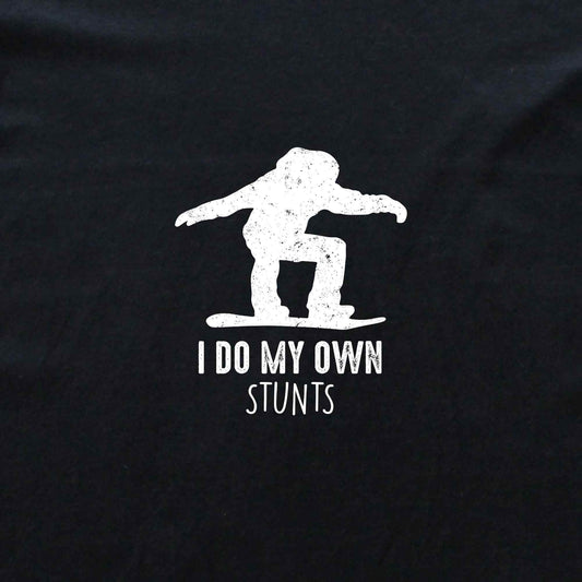 My Own Stunts Snowboard T-shirt