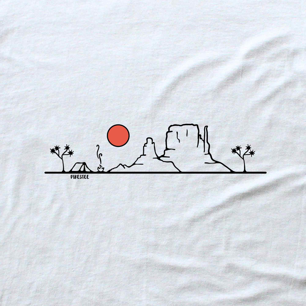 Canyon Tent Minimalist T-shirt